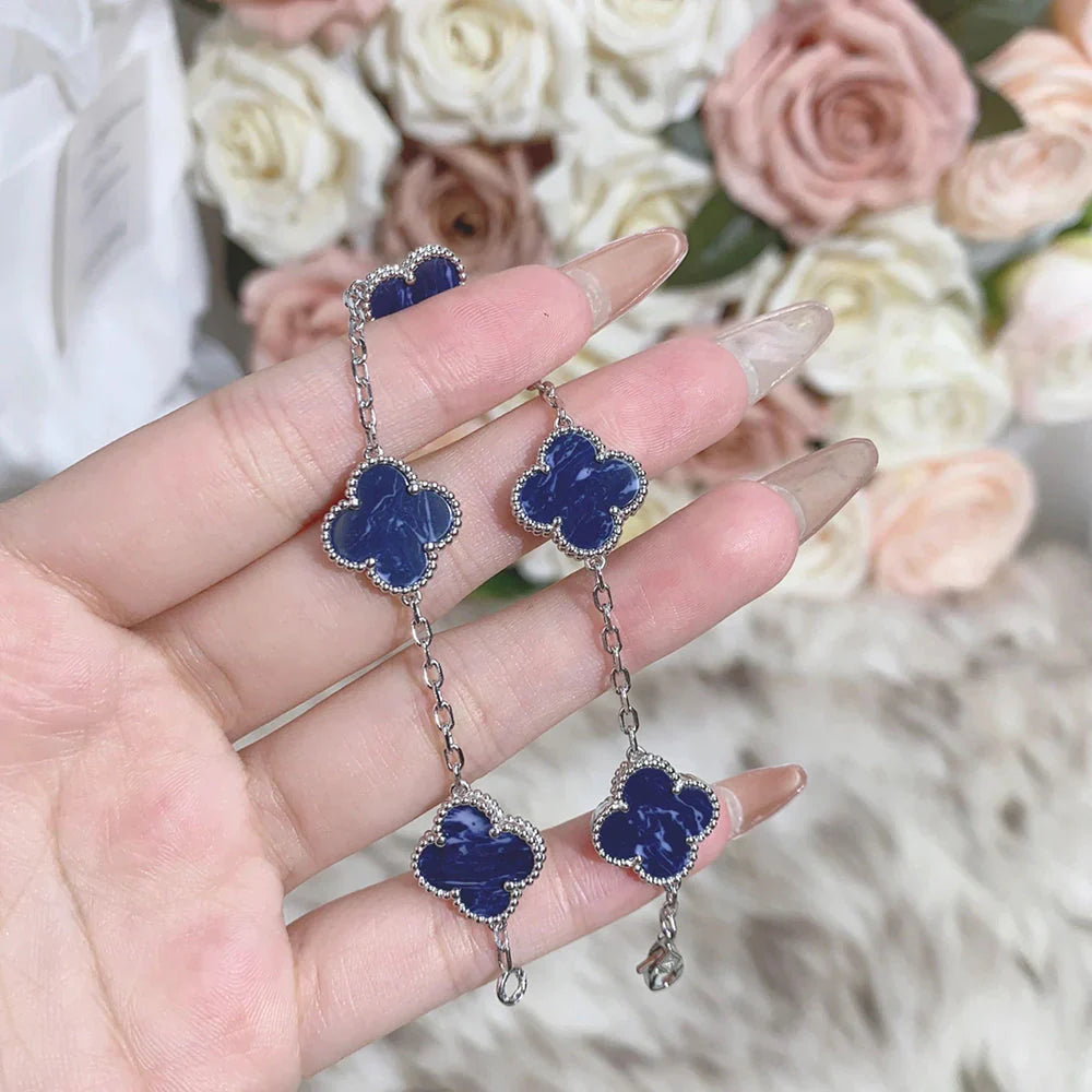 [Eternal Jewelry]CLOVER 5 MOTIF PIETERSITE BRACELET COLLECTION