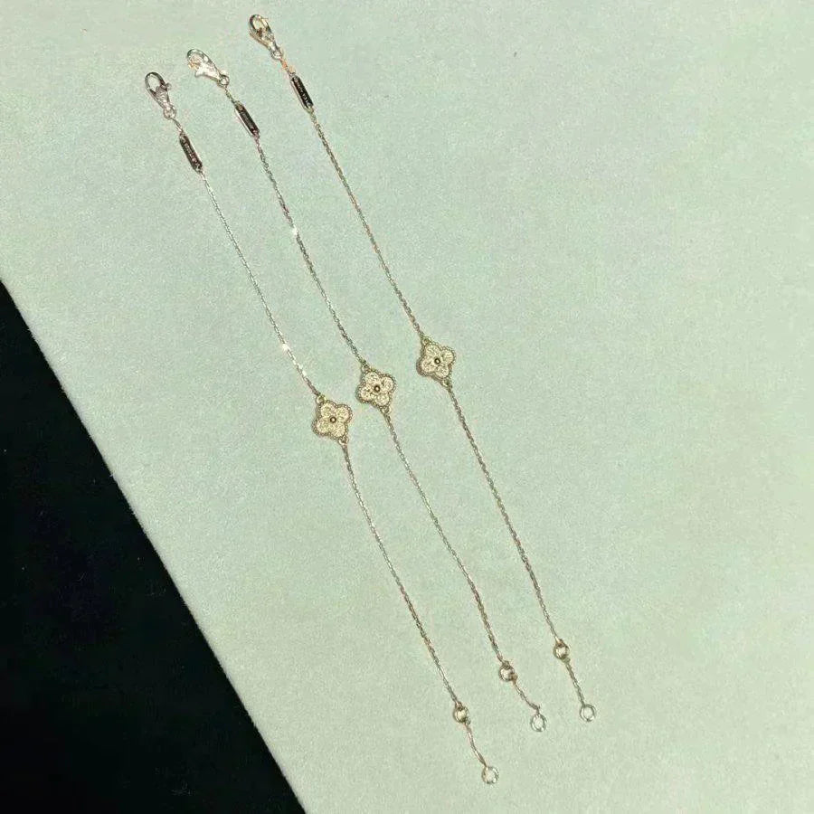 [Eternal Jewelry]CLOVER SINGLE FLOWER BRACELET