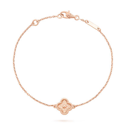 [Eternal Jewelry]CLOVER SINGLE FLOWER BRACELET