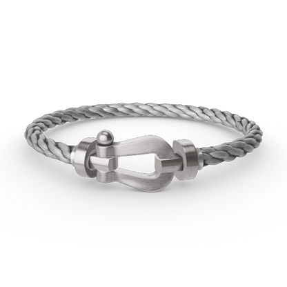 [Eternal Jewelry]FORCE LARGE HORSESHOE NO DIAMOND BRACELET SILVER