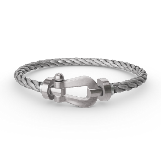 [Eternal Jewelry]FORCE LARGE HORSESHOE NO DIAMOND BRACELET SILVER