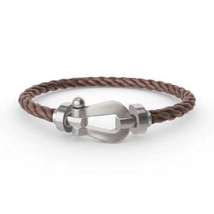 [Eternal Jewelry]FORCE LARGE HORSESHOE NO DIAMOND BRACELET SILVER