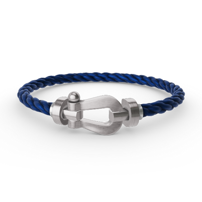 [Eternal Jewelry]FORCE LARGE HORSESHOE NO DIAMOND BRACELET SILVER
